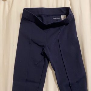 Janie and Jack Navy Ponte Jeggings